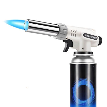 Buffer® 1300°C Çok Amaçlı Gaz Torch Çakmak - Mutfak, Mangal, Lehimleme Pürmüz Alev Tabancası