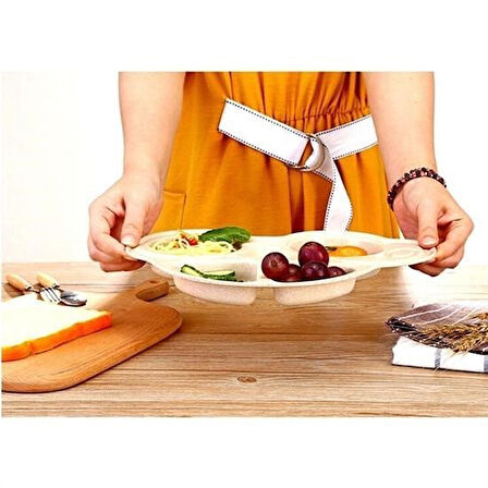 Buffer® Bebekler İçin Araba Şeklinde Sevimli Mama Tabağı Çocuk Tabldot