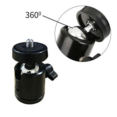 Buffer® 8Inç 20Cm Youtube Tiktok Selfie Stüdyo Video Fotoğraf Ring Light Tripod Led Halk