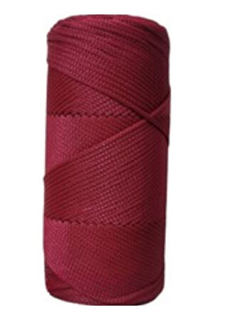 Makrome İpi 3Mm Polyester Bordo