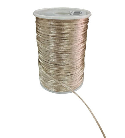 Sıçan Kuyruğu İp 2 Mm Bej 90 Mt