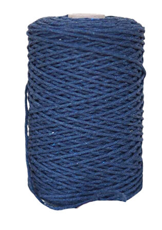 Pamuk Makrome 2 Mm İndigo