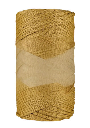 Makrome İpi 3Mm Polyester Hardal