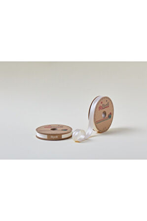 Biye Saten Katlı 036 Koyu Krem 2 Cm 25 Metre %100 Polyester