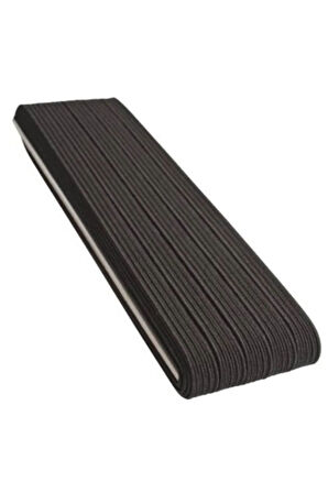 Lastik En 1,5 Cm 10 Metre Siyah