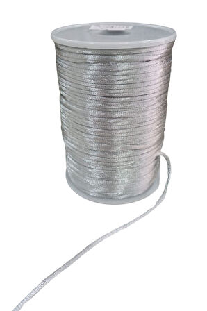 Sıçan Kuyruğu Ip Floş 0,5 Mm Gümüş 5 Metre