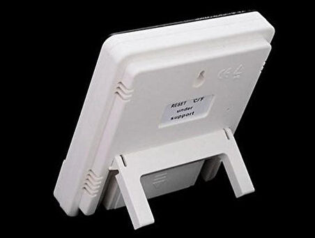 Buffer® Bebek Odası Masaüstü Dijital Termometre Nem Ölçer Higrometre Saat