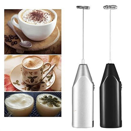 Buffer® El Çırpıcısı Pilli Mini Portatif Mutfak Mikseri Köpürtme Aleti