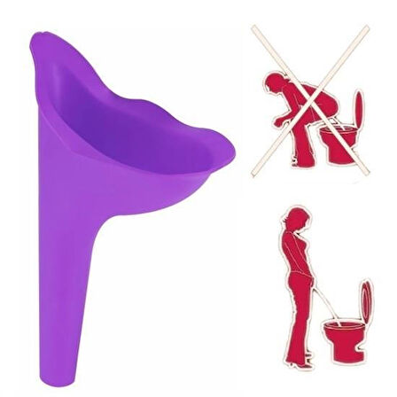 Buffer® Piez Kadınların İçin Hijyenik Ayakta İşeme Temiz Tuvalet Aparatı