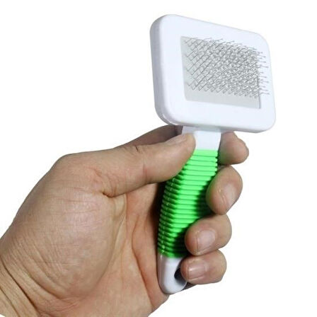 Buffer® Kedi Köpek Telli Küçük Boy Tüy Bakım Seti Evcil Hayvan Tarama Fırçası