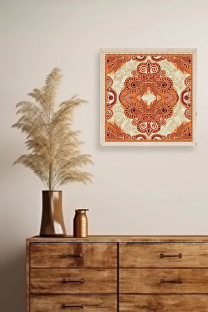 Motif Ahşap Çerçeveli Tablo