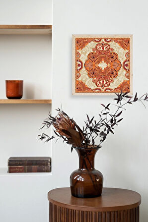 Motif Ahşap Çerçeveli Tablo