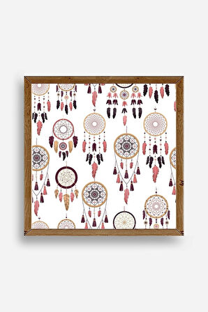 Rüya Kapanı Ahşap Çerçeveli Tablo
