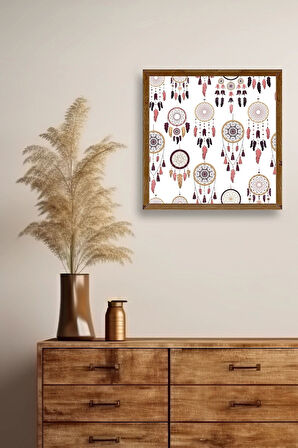 Rüya Kapanı Ahşap Çerçeveli Tablo