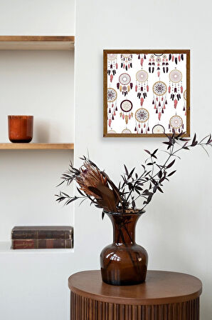 Rüya Kapanı Ahşap Çerçeveli Tablo