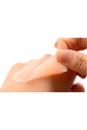 Ten Rengi Göğüs Ucu Kapatıcı Mini Silikon 1 Çift Yapışkanlı Ped
