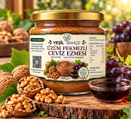 Pekmezli Ceviz Ezmesi