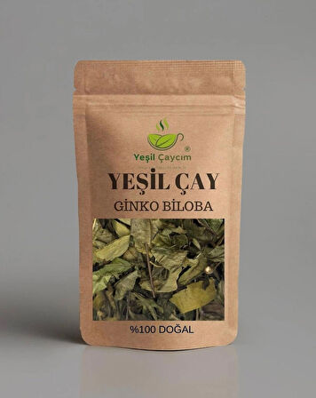 Ginko Biloba Rize Yaprak Yeşil Çay Harmanı Zengin Antioksidan Kaynağı %100 Doğal El Yapımı, 100 Gr