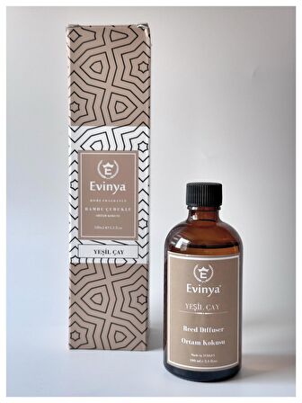 Evinya Bambu Çubuklu Oda Kokusu Yeşil Çay - 100 ML