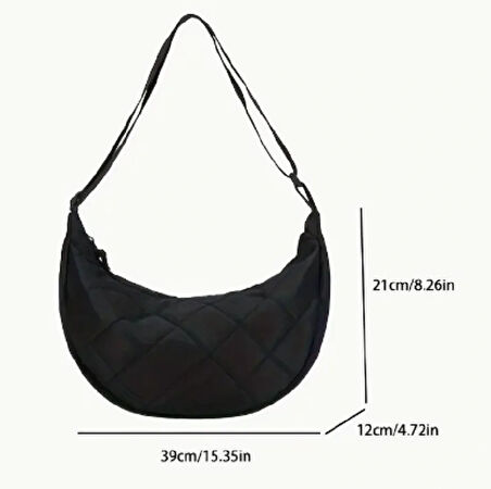 Haki Kapitone Çanta