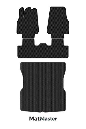 Peugeot 3008 2017 Model Premium Eva Oto Paspas Ve Bagaj Paspası Set
