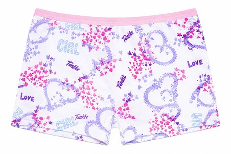 Tutku Kız Elastan Emprime Şort 3 Lü Set