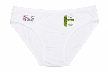 Elit Kadın Bambu Düz Bikini Külot 3 Lü Set