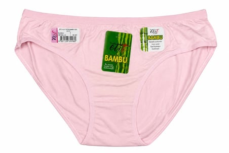 Elit Kadın Bambu Düz Bikini Külot 3 Lü Set