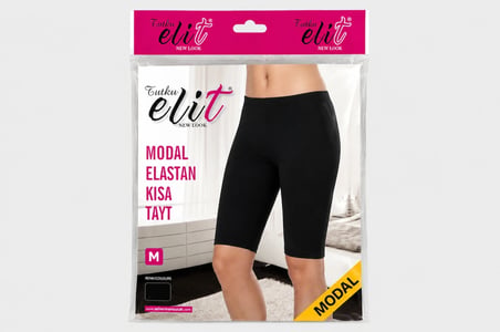Tutku Elit Kadın Modal Elastan Kısa Tayt