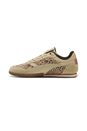 Puma Kadın Bella Donna Leopar Desenli Bej Sneaker - 40429601