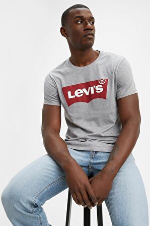 Levi's Erkek Batwing Logo Pamuklu T-shirt - 17783-0312