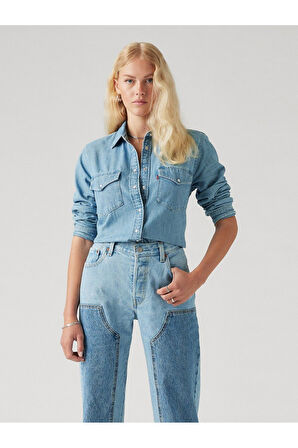 Levi's Essential West Denim Kot Gömlek - 16786-0018