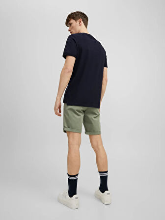 Jack & Jones Erkek Regular Fit Haki Chino Şort - 12165604