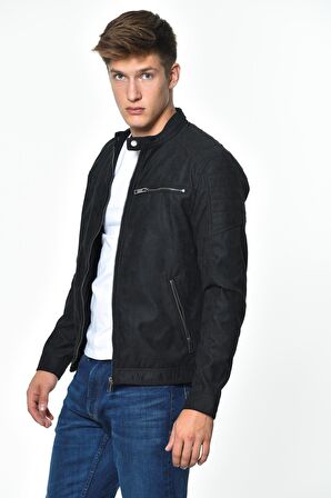 Jack & Jones Erkek Günlük Deri Ceket Jcorocky 12147218