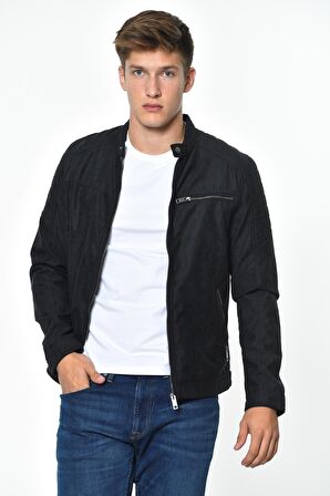 Jack & Jones Erkek Günlük Deri Ceket Jcorocky 12147218