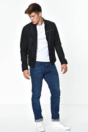 Jack & Jones Erkek Günlük Deri Ceket Jcorocky 12147218