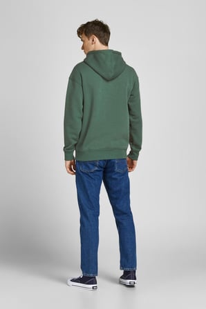 Jack & Jones Erkek Copenhagen Kapüşonlu Sweatshirt Relaxed Fit Hoodie - 12176864