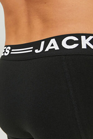 Jack & Jones Erkek Organk Pamuk 3'lü Boxer Paket - 12081832