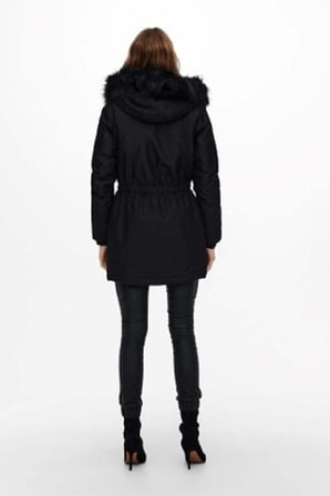 Only  Kadın Kapüşonlu Uzun Mont Parka - 15213755