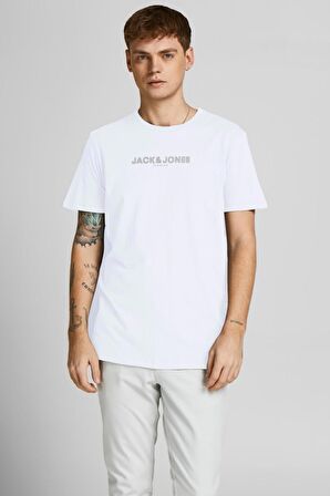 Jack & Jones Baskılı Erkek T-Shirt 12208467