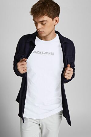 Jack & Jones Baskılı Erkek T-Shirt 12208467