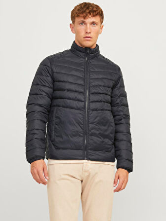 Jack & Jones Erkek Dik Yakalı Şişme Mont - 12258444