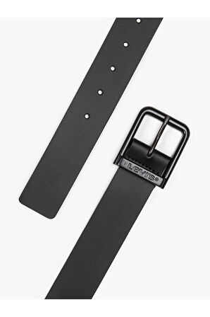 Levi's ERKEK SIĞIR DERİSİ SİYAH KEMER - 38019-0124