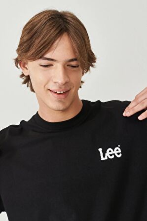 Lee Erkek Regular Fit Pamuklu Bisiklet Yaka T-shirt - LL04FQ001