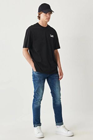 Lee Erkek Regular Fit Pamuklu Bisiklet Yaka T-shirt - LL04FQ001