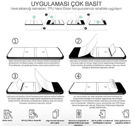  Nano Özel Kesim Tam Kaplayan Ekran Koruyucu Samsung Galaxy M52 5G