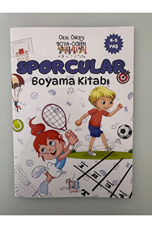 Sporcular Boyama Kitabı