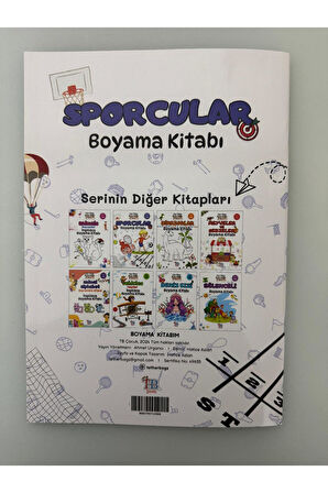 Sporcular Boyama Kitabı