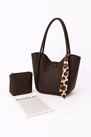 Şehir Zarafetini Taşıyan Minimalist Tote Çanta Seti