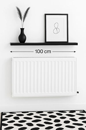 100 Cm Mat Siyah Mdf Petek Üstü Raf Gizli Montaj Ahşap Duvar Rafı Ahşap